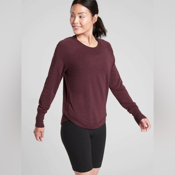 Athleta Mindset Sweatshirt // Black - Picture 2 of 6
